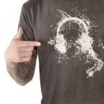 Headphone Tee - Charcoal